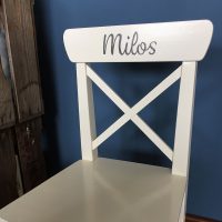 Handgeschilderd stoeltje Milos_Studio Spuk Handgeschilderd stoeltje Milos_Studio Spuk