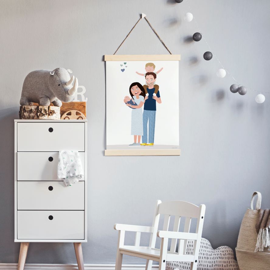 Geboorteposter Joas